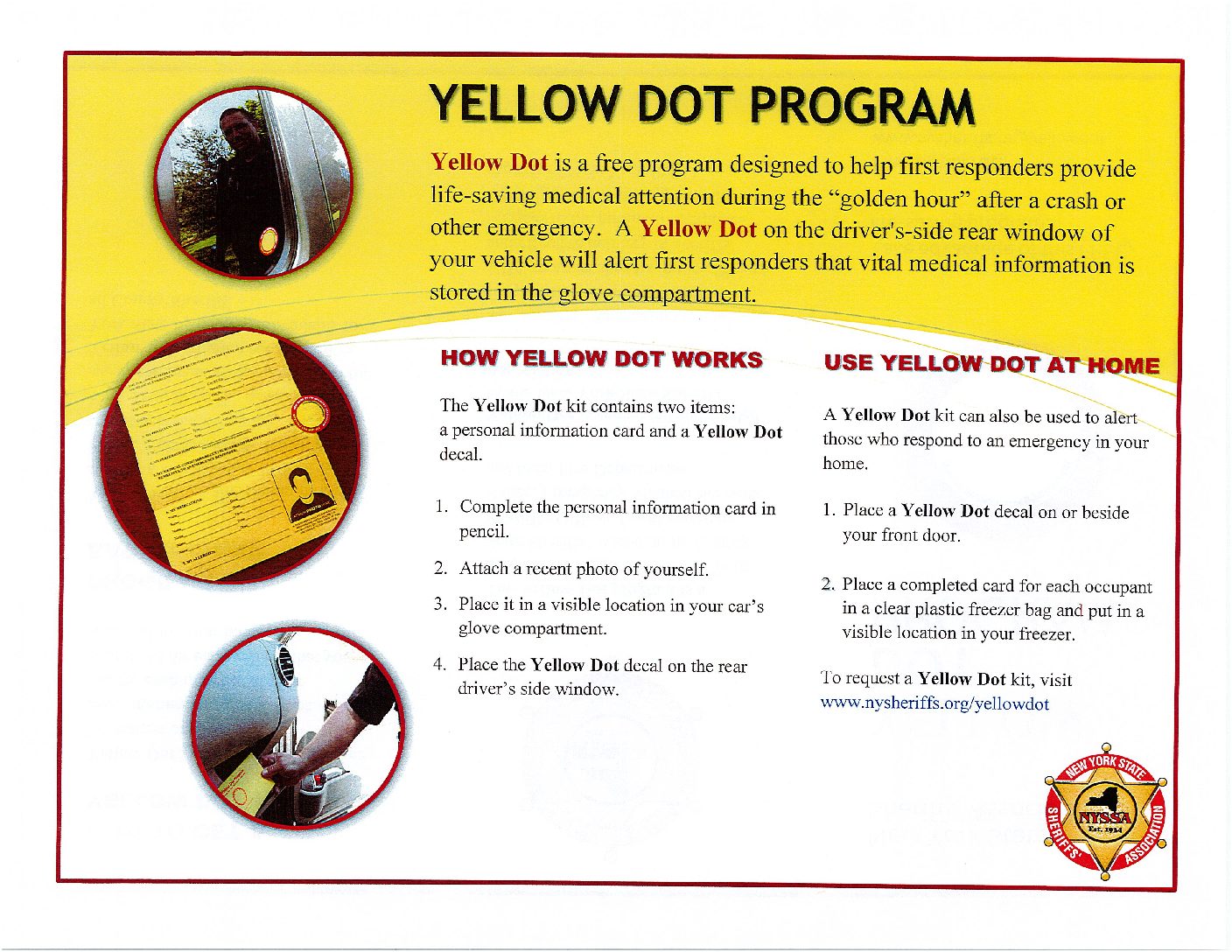 Yellow Dot Program